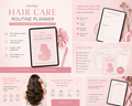 Hair Care Routine Planner
